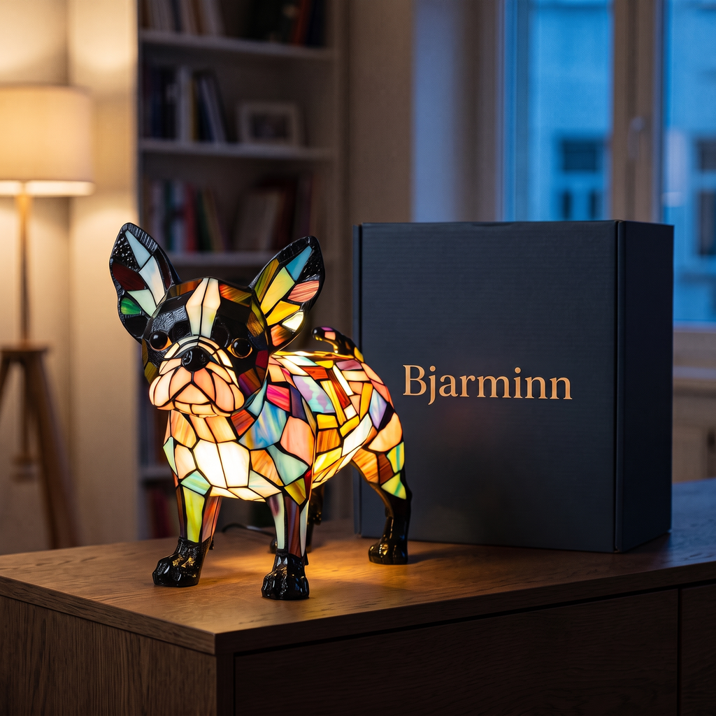 Dýralampi – Parísarhvolpur með gjafaöskju frá Bjarmanum